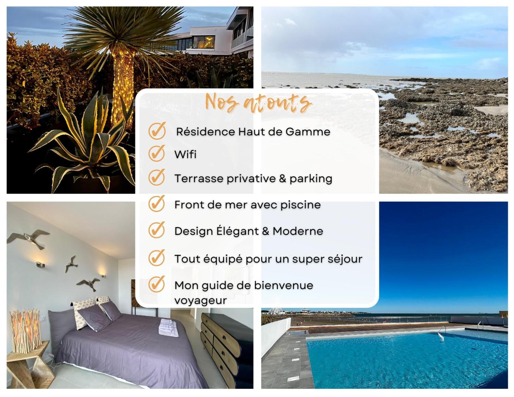 Le Sunrise - Panorama Sur L'Estuaire Apartment Royan Bagian luar foto